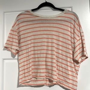 Cute, soft, distressed crop top from aerie